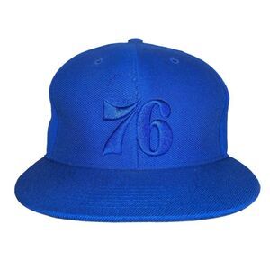 Twin Enterprise Hardwood Classics Vintage Philadelphia 76ers Fitted Hat 7 1/2